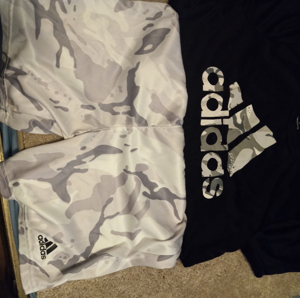 Adidas short set